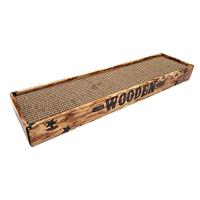 Croci krabplank homedecor noce houtprint bruin - thumbnail