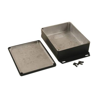 Hammond Electronics 1590WBBSFBK Universele behuizing 120 x 94 x 42 Aluminium Zwart 1 stuk(s)