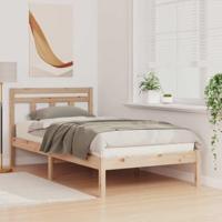Bedframe Bruin 100 x 200 cm Massief grenenhout - thumbnail