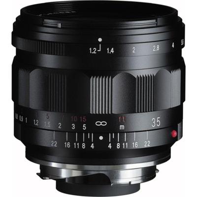 Voigtländer Nokton 35mm F/1.2 Type IV ASPH Leica M-mount zwart