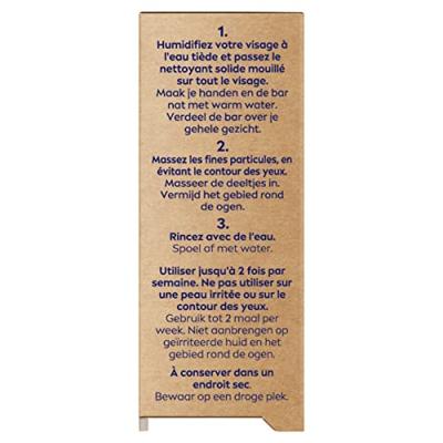 Nivea Naturally clean zuiverende scrub 75 Gram