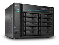 Asustor AS7110T data-opslag-server NAS Desktop Ethernet LAN Zwart - thumbnail