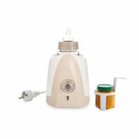 Biberonverwarming + 230 ml glazen fles + flesfles + Dosser Box met melk + Bib + doos Een lolly -doos - thumbnail