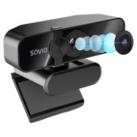 Savio CAK-06 webcam 3840 x 2160 Pixels USB Zwart - thumbnail