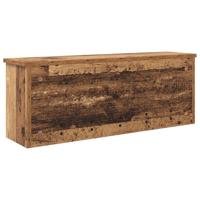Wandgemonteerde kapstok Oud hout 80 x 20 x 30 cm Bewerkt hout - thumbnail