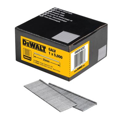 DeWALT DNBSB1625Z 16 Gauge GAL Spijkers 1.5x25mm VE=5000