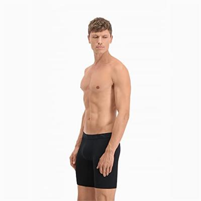 Puma Sport Boxershorts Microfiber Long 2-pack Zwart-L - thumbnail