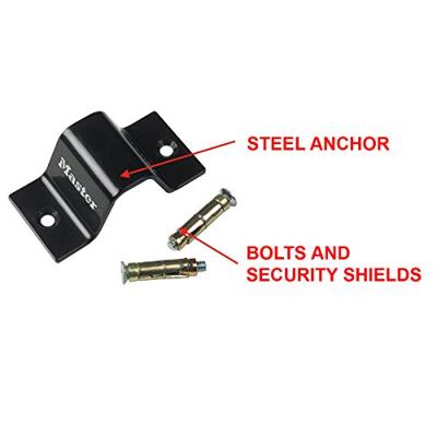 Masterlock Stalen Verankeringspunt, groot - 1489EURDAT 1489EURDAT Masterlock Stalen Verankeringspunt, groot - 1489EURDAT 1489EURDAT