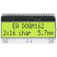 DISPLAY VISIONS 7-segments-display Geel-groen 5.57 mm 3.3 V, 5 V Aantal cijfers: 2 EADOGM162E-A - thumbnail