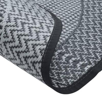 VidaXL Buitenkleed arakil ø120 cm pp grijs
