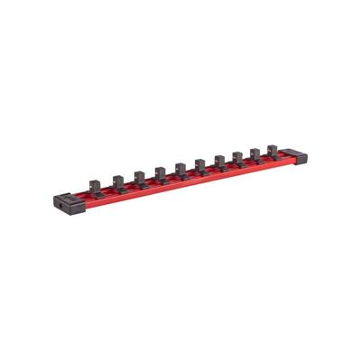 Milwaukee Accessoires rail voor 10 impact doppen | 3/8"| 350 mm - 4932480446 Milwaukee Accessoires rail voor 10 impact doppen | 3/8"| 350 mm - 4932480446