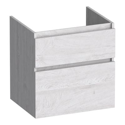 Brauer Delight - Onderkast - 60 cm - met 2 Softclose Lades Greeploos en 1 Sifon Uitsparing - Forest Seashell