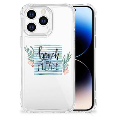 iPhone 14 Pro Stevig | Bumper Hoesje | Boho Beach iPhone 14 Pro Stevig | Bumper Hoesje | Boho Beach