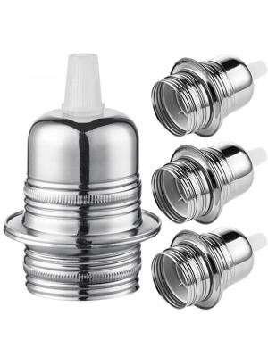 Home sweet home metalen 2-rings fitting E27 - mat staal