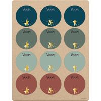Cadeau Naamstickers Sinterklaas Classic - thumbnail