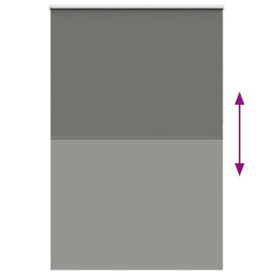 Rolgordijn verduisterend 165x210 cm stofbreedte 161,6 cm grijs