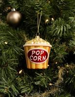 Nordic Light Kerstbal Popcorn 9 cm - thumbnail