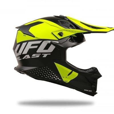 UFO PLAST crosshelm "intrepid helmet interpid l black/yellow - thumbnail