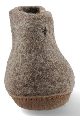 Tofvel Mula Slof Marbled Brown 43