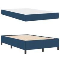 Boxspring bed Blauw en Zwart 120 x 200 cm - thumbnail