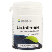 Springfield Lactoferrine 75mg 60 Vegetarische capsules - thumbnail