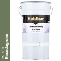 Holdbar Linoleumcoating Resedagroen (RAL 6011) 5 Kg - thumbnail