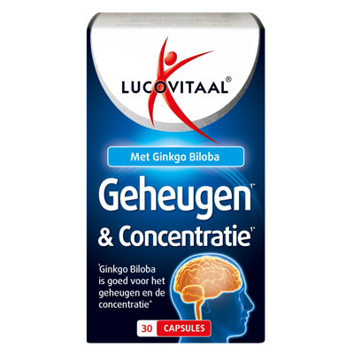 Lucovitaal Geheugen & concentratie 30 Capsules