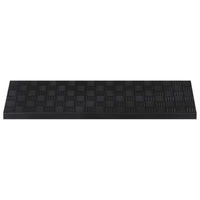 VidaXL Trapmatten 10 st 25x75 cm rubber