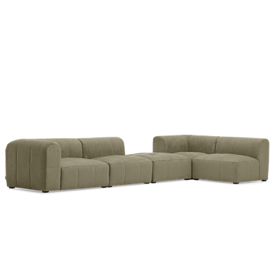 Modulaire Bank Honolulu Lichtgroen Stof Modulaire Bank Honolulu Lichtgroen Stof