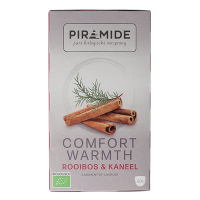 Piramide Comfort Warmth Rooibos & Kaneel Thee