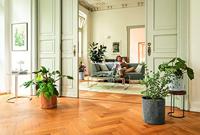 Jardiniere - Trend cover 32 - Complete kurkkit - Lichtbeige - 13 L - LECHUZA - thumbnail