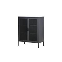 Svea - Zivo dressoir - 80 cm - zwart - thumbnail