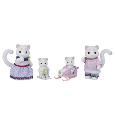 Minifiguren - SYLVANIAN FAMILIES - De familie Sneeuwpanter - Vanaf 3 jaar