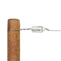 Gallagher Porseleinen hoekisolator wit (6) - 015139 015139 - thumbnail