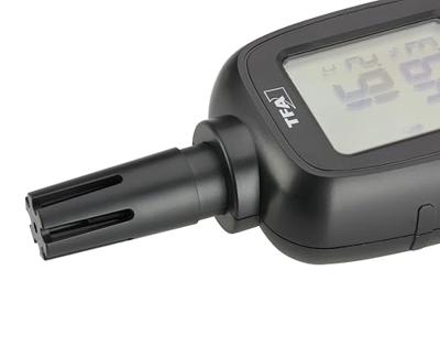 TFA Dostmann Professionele hygrometer, digitale luchtvochtigheidsmeter, 31.1066.01, snel, nauwkeurig, van -50 tot +70 °C, 0,3 °C nauwkeurigheid, thermometer, max.-min-functie, achtergrondverlichting