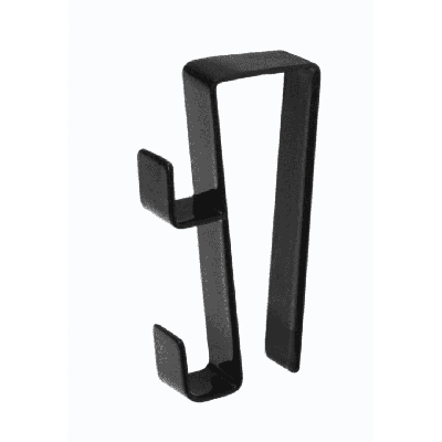 YAMAZAKI - Tower - Kitchen Sink Door Hooks Zwart Set/2 YAMAZAKI - Tower - Kitchen Sink Door Hooks Zwart Set/2