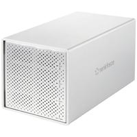 Renkforce RF-5587610 SATA-HDD-behuizing Aantal harde schijf bays: 4 Bay 2.5 inch, 3.5 inch Incl. ventilator (80 mm) Aluminium behuizing USB-A 3.2 Gen 1 - thumbnail