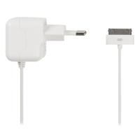 Lader 2.1 A 2.1 A Apple 30-Pins Wit - thumbnail