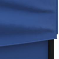 Partytent inklapbaar met zijwanden 2x2 m blauw - thumbnail