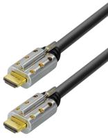 Maxtrack C 505-20 L HDMI-kabel HDMI Aansluitkabel HDMI-A-stekker, HDMI-A-stekker 20.00 m Zwart 4K UHD, Afgeschermd, Audio Return Channel (ARC), Schroefbaar, - thumbnail