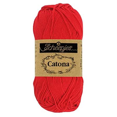 Scheepjes Catona - 10g - 115 Hot Red