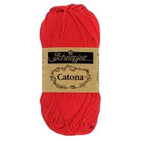 Scheepjes Catona - 10g - 115 Hot Red - thumbnail