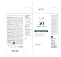 Anua Heartleaf Silky Moisture Sun Cream SPF50+ PA++++ 50 ml - thumbnail