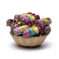 Witte Salie Smudge & Chakra Blaadjes (per 24 in mandje) - thumbnail