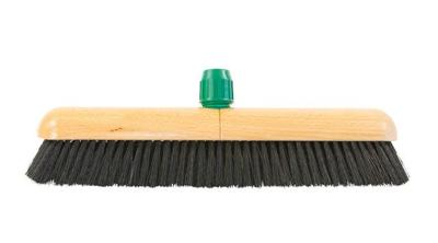 Zaalbezem gemengd haar steelh 40cm