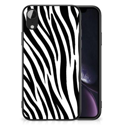 Apple iPhone XR Dierenprint Telefoonhoesje Zebra