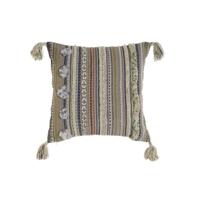 Kussenhoes DKD Home Decor Multicolour Franjes 50 x 1 x 50 cm - thumbnail