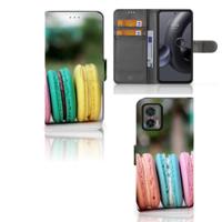 Motorola Edge 30 Neo | Book Cover | Macarons - thumbnail