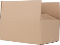 Verzenddoos, bruin, ft 30,5 x 22 x 12,5 cm - thumbnail