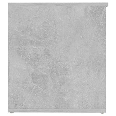 VidaXL Opbergkist 84x42x46 cm bewerkt hout betongrijs